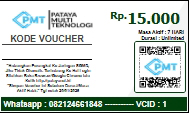 Voucher PMT 15K